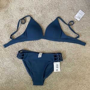 NWT Lululemon Bikini in Ink Blue Size 2